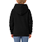 Youth Pullover Hoodie Black back