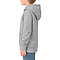 Youth Pullover Hoodie Heather Grey side