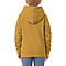Youth Pullover Hoodie Mustard back