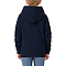 Youth Pullover Hoodie Navy back