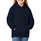 Youth Pullover Hoodie Navy Women-Front