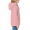 Youth Pullover Hoodie Powder Pink Women-Side