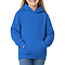 Youth Pullover Hoodie Royal Women-Front