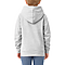 Youth Pullover Hoodie White back