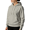 Premium Pullover Hoodie Ash Women-Side