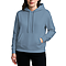 Premium Pullover Hoodie Carolina Blue Women-Front