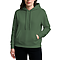 Premium Pullover Hoodie Forest Green Women-Front