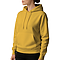Premium Pullover Hoodie Gold Women-Side