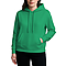 Premium Pullover Hoodie True Kelly Green Women-Front