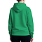 Premium Pullover Hoodie True Kelly Green Women-Back