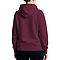 Premium Pullover Hoodie Maroon Women-Back