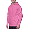 Premium Pullover Hoodie Neon Pink side