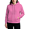 Premium Pullover Hoodie Neon Pink Women-Front