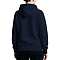 Premium Pullover Hoodie Navy Women-Back