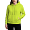 Premium Pullover Hoodie Neon Yellow Women-Front