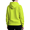 Premium Pullover Hoodie Neon Yellow Women-Back