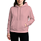 Premium Pullover Hoodie Powder Pink Women-Front