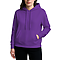 Premium Pullover Hoodie Purple Women-Front