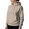 Premium Pullover Hoodie Sand Women-Side