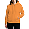 Premium Pullover Hoodie True Orange Women-Front