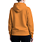 Premium Pullover Hoodie True Orange Women-Back