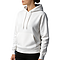 Premium Pullover Hoodie White Women-Side