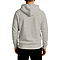 Premium Zipper Hoodie Ash back