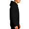 Premium Zipper Hoodie Black side
