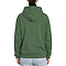 Premium Zipper Hoodie Forest Green Women-Back