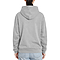 Premium Zipper Hoodie Heather Grey Women-Back