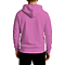 Premium Zipper Hoodie Hot Pink back