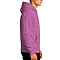 Premium Zipper Hoodie Hot Pink side
