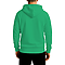 Premium Zipper Hoodie True Kelly Green back