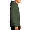 Premium Zipper Hoodie Military Green side