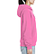 Premium Zipper Hoodie Neon Pink Women-Side