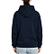Premium Zipper Hoodie Navy Women-Back