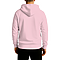 Premium Zipper Hoodie Pink back