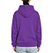 Premium Zipper Hoodie Purple Women-Back