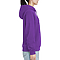 Premium Zipper Hoodie Purple Women-Side