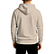 Premium Zipper Hoodie Sand back