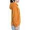 Premium Zipper Hoodie True Orange Women-Side