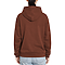 Premium Zipper Hoodie Texas Orange Women-Back