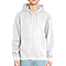 Premium Zipper Hoodie White Women-Front