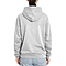 Premium Zipper Hoodie White Women-Back