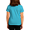 Comfort Youth Tee Aqua