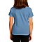 Comfort Youth Tee Heather Columbia Blue