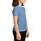 Comfort Youth Tee Heather Columbia Blue