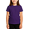Comfort Youth Tee Heather Team Purple