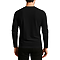 Premium Unisex Long Sleeve Tee Black back