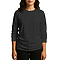 Premium Unisex Long Sleeve Tee Dark Heather Grey
